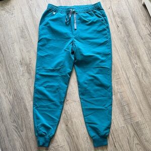 Figs Teal Jogger Pants Men
